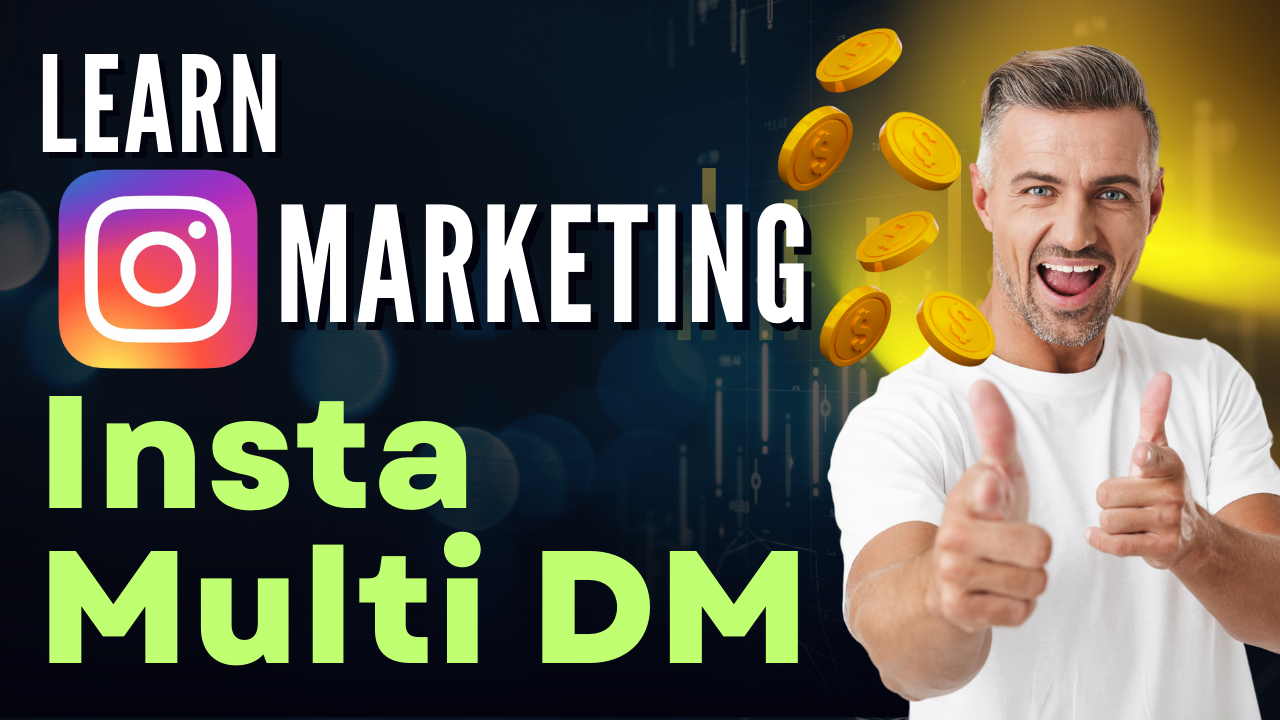 Learn Instagram Marketing Bulk Message Sender for instagram - Latest Version Tutorial